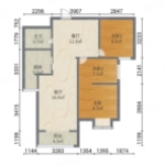 紧急出售！大型社区锦绣江南两居室。房屋精装修，采光良好，品质之选