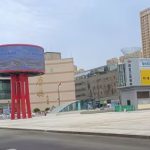 实拍邯郸市中心核心商圈，康德与阳光三联紧挨着太方便