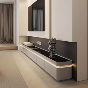 2024 新款落地电视柜，简约与轻奢的完美融合