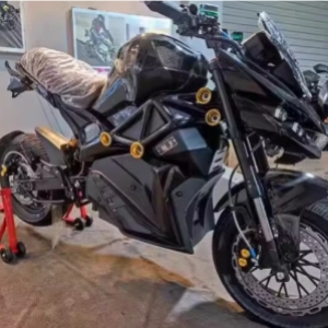 新款电动小猴子 M5 电摩，是一款大功率电动车，男女通用，为双人两轮跑车设计，配备 72V 电源